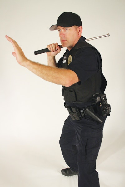 Many law enforcement officers no longer carry a baton, but it is still a very useful tool. The baton gives officers another effective force option. (Photo: Peacekeeper Products International)