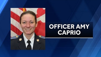 Officer First Class Amy Caprio was killed responding to a burglary call Monday. (Photo: Baltimore County PD/WBAL)