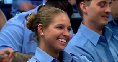 More women are joining the Denver Police Department and other Colorado agencies. Photo: Denver Channel screenshot.
