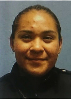 Officer Crystal Almeida of the Dallas Police Department was wounded last month in a shootout that killed her partner Officer Rogelio Santander. She left the hospital Saturday but faces a difficult recovery. (Photo: Dallas PD)