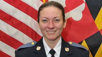 Baltimore County police officer Amy Caprio was killed last week when she was run over. The teen suspect was supposed to be under house arrest. (Photo: Baltimore County PD)