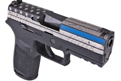 Special Edition Thin Blue Line SIG Sauer P320 Carry-size pistol (Photo: SIG Sauer)