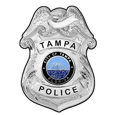 Tampa PD badge Photo: Tampa PD/Facebook