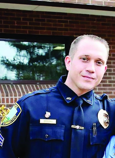 Sgt. Justin Brochu serves as leader of the East Haven Police Athletic League (EHPAL). (Photo: East Haven PD)