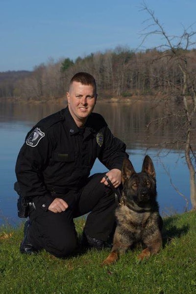 K-9 Choper died from injuries sustained during a training exercise. (Photo: Conewango Township PD/Twitter)