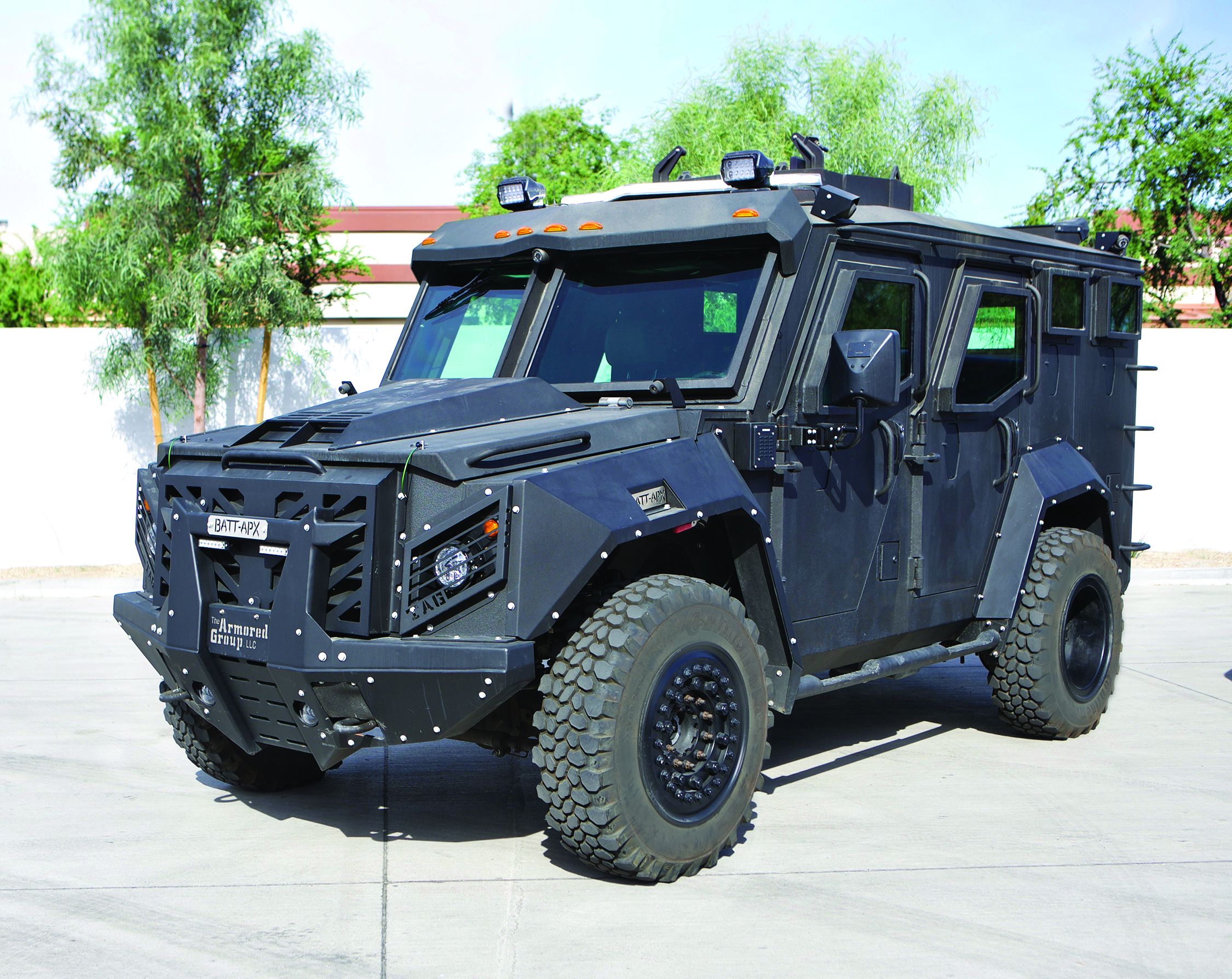 The BATT-X is designed to offer protection and comfort during high-risk operations. Photo: The Armored Group