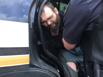 Steven Wiggins was wanted in connection with the murder of a Dickson County, TN, sheriff's deputy. He was captured Friday morning. (Photo: TBI)