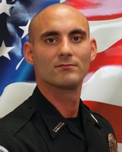 Officer Adam Jobbers-Miller of the Fort Myers (FL) Police Department has succumbed to a gunshot wound sustained on July 21. Image courtesy of ODMP.