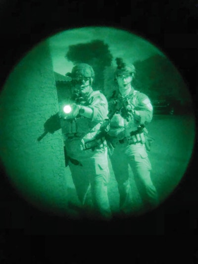 Night vision is used in a variety of domestic law enforcement operations. (Photo: Abboud Bedro)