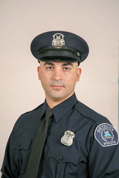Officer Fadi Shukur of the Detroit Police Department was seriously injured in an August 4 hit-and-run. He died overnight. (Photo: Detroit PD)
