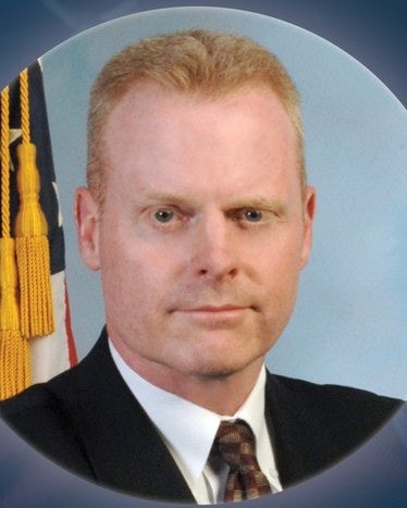 Supervisory Special Agent Brian Crews died as the result of cancer that he developed following his assignment to assist with search and rescue efforts at the World Trade Center site immediately following the 9/11 Terrorist Attacks. Image courtesty of ODMP.