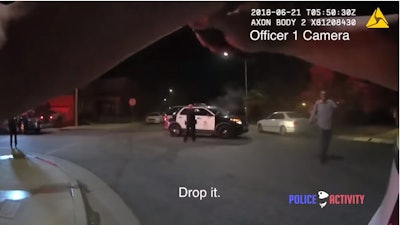 LAPD officers responded to a domestic violence situation and confronted a man wielding a knife. He refused to drop the weapon, so officers used less-lethal. It was ineffective, and he was shot and killed.