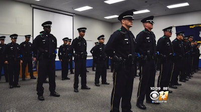 According to CBS-TV in Dallas, nine of the 167 individuals who have graduated from the Dallas Police Academy within the last year are no longer with the department.