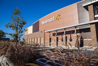 A security guard at a Fort Worth (TX) Walmart store reportedly confronted a couple—a man and a woman—who were trying to take a four-year-old girl from a shopping cart. Image courtesy of Walmart / Facebook.