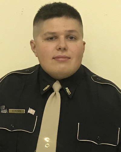 Police Officer Kirt Ricks of the Montgomery (LA) Police Department was killed in a head-on vehicle collision on Friday. Image courtesy of ODMP.