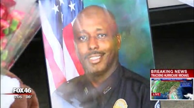 Sgt. Terrence Carraway had served with the Florence Police Department for 30 years. Photo: WJZY-TV screenshot