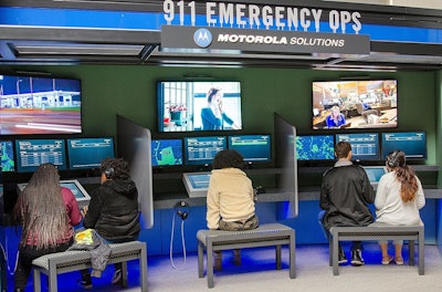 Visitors at the National Law Enforcement Museum in Washington, DC, can experience a simulation of working as a 911 dispatcher. (Photo: National Law Enforcement Museum)