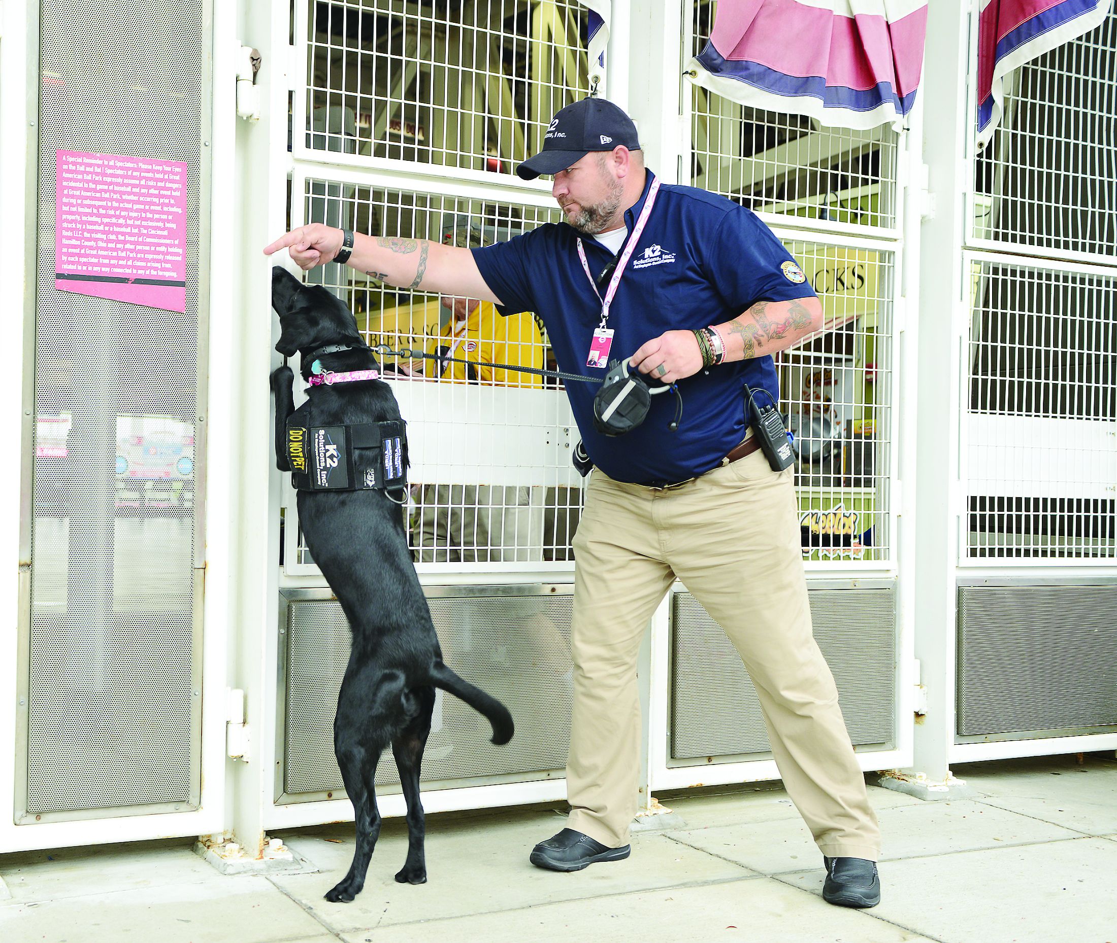 K2 Solutions is one of the largest providers of explosive detection dogs in the United States. (Photo: K2 Solutions)