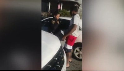 A rookie officer with the Pittsburgh Bureau of Police has been fired over a confrontation with a uniformed officer with the Swissvale (PA) Police Department. A witness caught the incident on cell phone video.