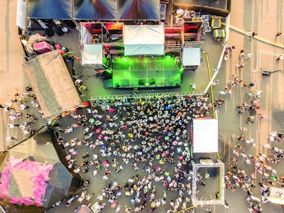 Officers might encounter drones hovering over a crowd and worry about the 'pilot's' intent. (Photo: Getty Images)