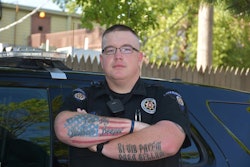 Oklahoma deputy Kyle Turner jumped over downed live power wires to rescue a man from burning car. He has been named HAIX Hero of the Month for October 2018.