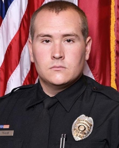 Officer Jared Franks, 24, died when his car collided with another police car responding to a robbery call. (Photo: Greensboro PD)