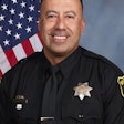 Deputy Sheriff Tony Hinostroza's vehicle reportedly left the roadway at struck a utility pole as he was attempting to join the pursuit already underway. He was pronounced dead at the scene. Image courtesy of ODMP.