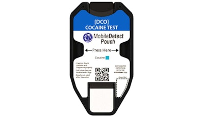 The DetectaChem MobileDetect Pouch's patent pending design allows for trace and bulk detection capabilities using the integrated swab and proven colorimetric reagents.