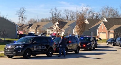 Dozens of officers with the Fishers (IN) Police Department gathered outside the home of Officer Binh Dennis as he was transported from a nearby hospital to his residence, where he will continue to recover from an off-duty motorcycle accident that left him badly injured.