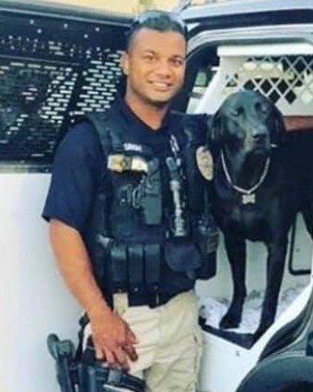 Officer Ronil Singh was heard calling out “shots fired” over the radio.