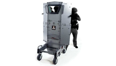 The SOB II from Point Blank Enterprises is designed for efficient transport and quick deployment.
