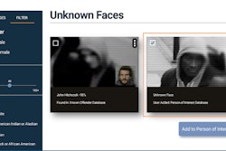 Veritone’s IDentify lets agencies quickly compare their known offenders against crime scene footage.