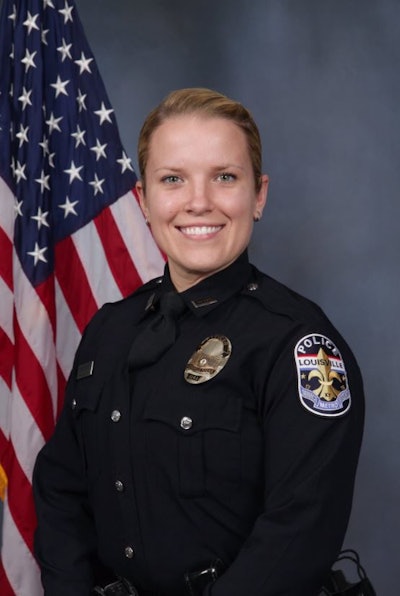 Det. Deidre Mengedoht of the Louisville Metro Police Department was killed Christmas Eve in a crash involving a Metropolitan Sewer District truck that was allegedly driven by someone who was impaired. (Photo: Louisville Metro PD)
