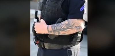 The Corinth (TX) Police Department has loosened its policy on tattoos for its officers.