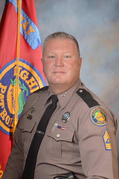 Florida Highway Patrol Master Sergeant Daniel Hinton suffered cardiac arrest during a training exercise.