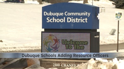 The Dubuque (IA) Police Department wants to add school resource officers to its ranks to protect children in the school district.