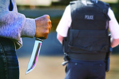 With most knife attacks, the assailant waits until the officer is distracted or vulnerable and then quickly executes a violent burst of repetitive stabs, leaving the officer with little time to react.