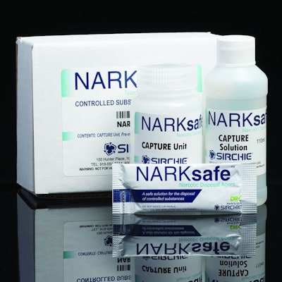 NarkSafe NDA (Narcotic Disposal Agent) from Sirchie Inc.