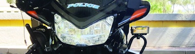 Tomar Electronics' Motorcycle Mounted Preemption Emitter