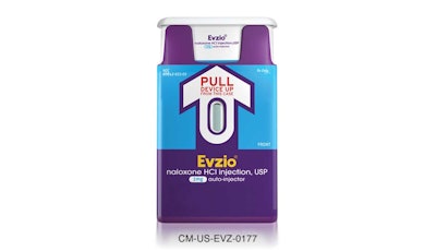Evzio Evzio (naloxone HCI injection) 2 mg auto-injector