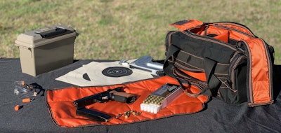 Lynx Defense custom pistol range bags have a lead time of two to four weeks.