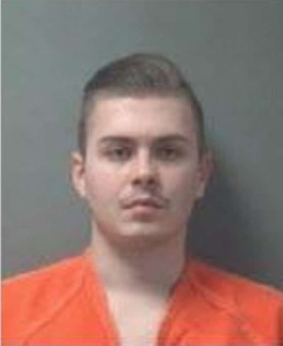 Clayton Whatley, 21, was in class at the Mainland Law Enforcement Training Academywhen he reached into his backpack, discharging the loaded firearm, police said.