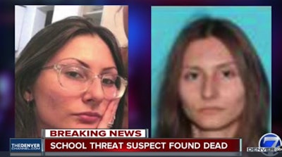 A Florida woman that the FBI said presented a 'credible threat' to Columbine High School was found dead Wednesday of apparent suicide. Sol Pais, 18, was reportedly obsessed with the Columbine Massacre. (Photo: Denver Channel screen shot)