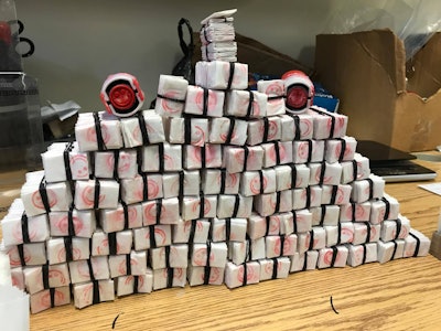 Westchester County Police Department on Thursday executed five search warrants resulting in the seizure of approximately two kilograms of heroin, $25,000 dollars in cash, and a loaded handgun.