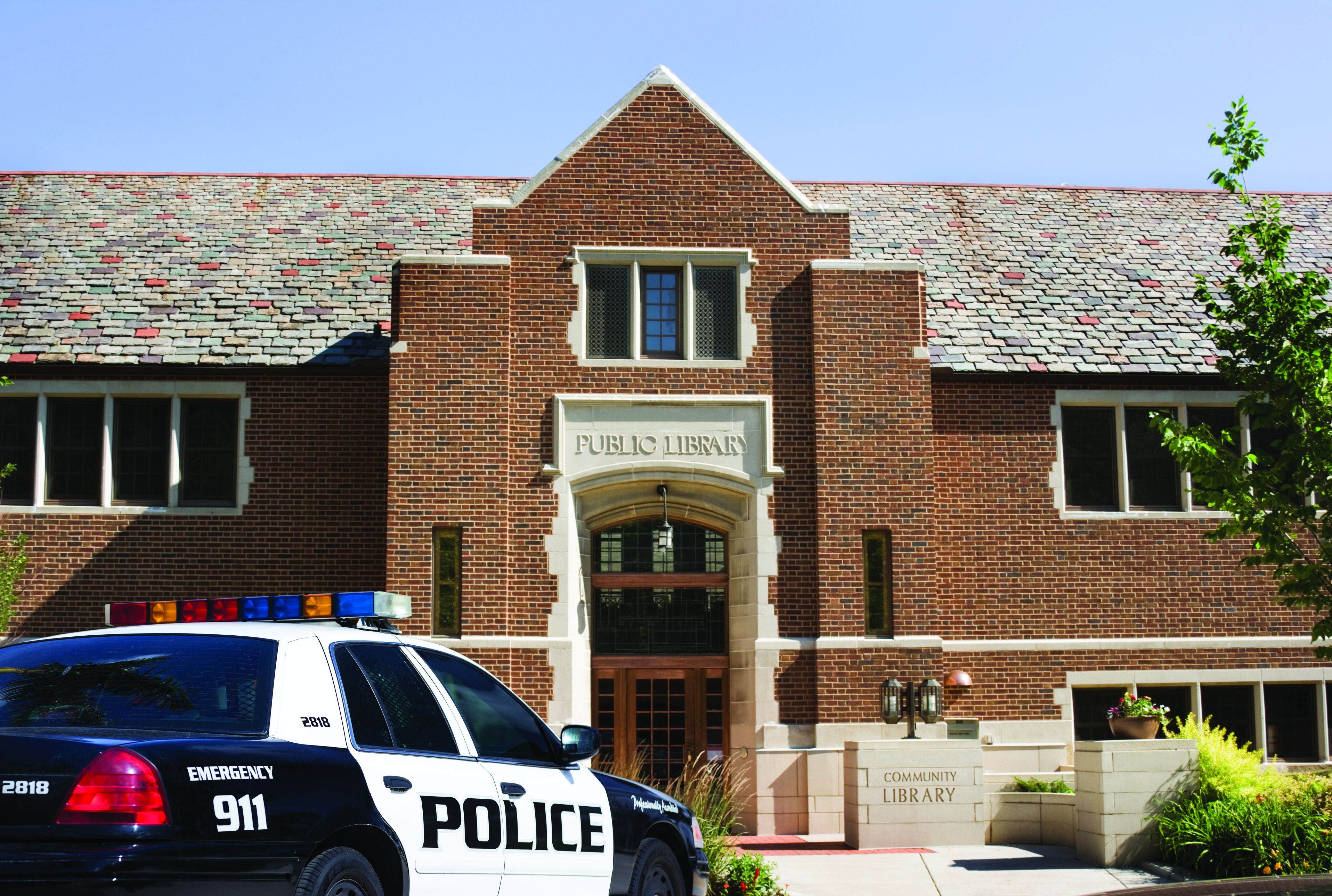 Like many examples in police work, the good people using the library need your protection from the problem people who invade the library.