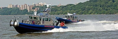 Officers from the marine unit for the Westchester County Police Department rescued a man over the weekend who had fallen off a jet ski and was left floating in the Hudson River for 45 minutes.