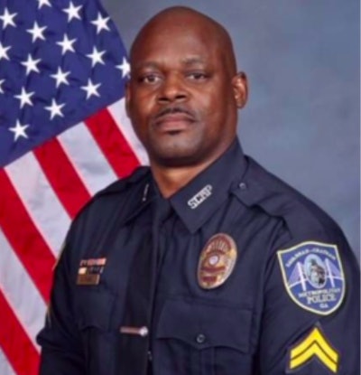 Sgt. Kelvin Ansari of the Savannah (GA) Police Department died Saturday after being shot while investigating a robbery. (Photo: Savannah PD)