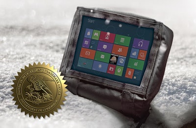 Gamber-Johnson was awarded a patent for its thermal tablet covers.
