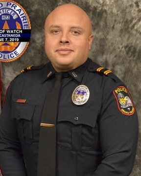 Officer Albert J. Castaneda was struck and killed running radar on the side of the road.