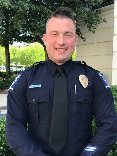 Officer Andrew Spottswood of the Charlotte-Mecklenburg Police Department went out of his way to help a 75-year-old man whose wallet was stolen.